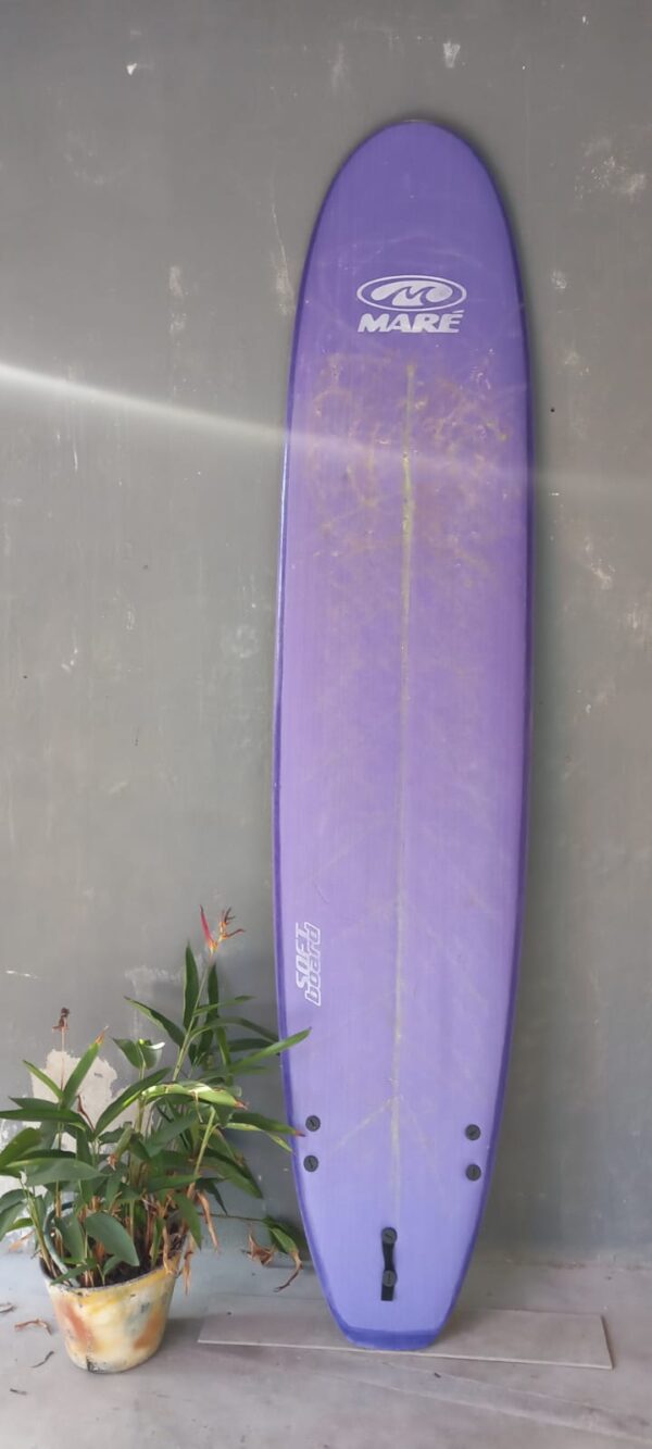 Prancha Surf Softboard 9'0" Maré New Model Seminova com Quilhas