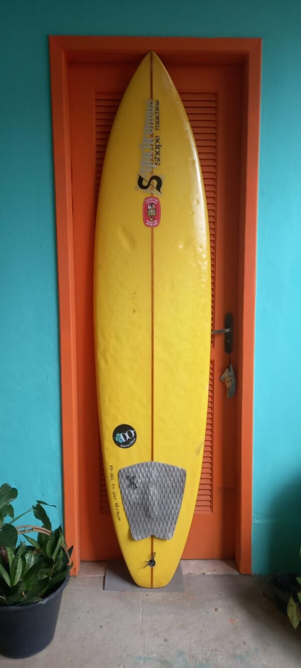 Prancha Surf 7'0" Synchronous Seminova Com Quilhas e Deck