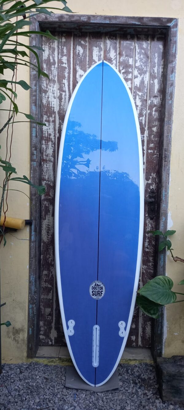 Prancha Surf Midlooca 6'8" Twin Fin Monoquilha