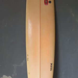 Prancha Mini Long 8'6" Doctor Surf Seminova com Quilhas