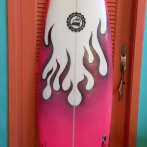 Prancha Surf Pro 5'8" Doctor Surf Seminova com Deck