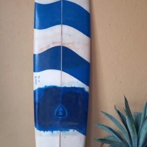 Prancha Surf Longboard 9'1" Longa Seminova com Quilhas