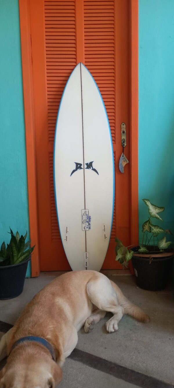 Prancha Surf 5'1 1/2" RM Ricardo Martins Seminova com Deck