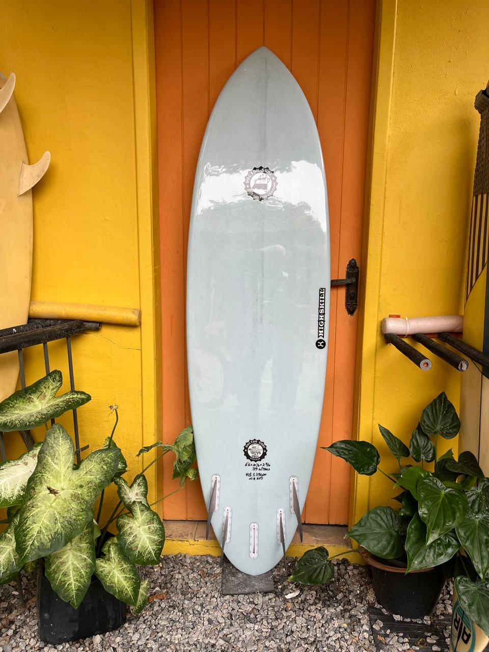 Prancha Surf 6'6" Highskill Seminova com Quilhas