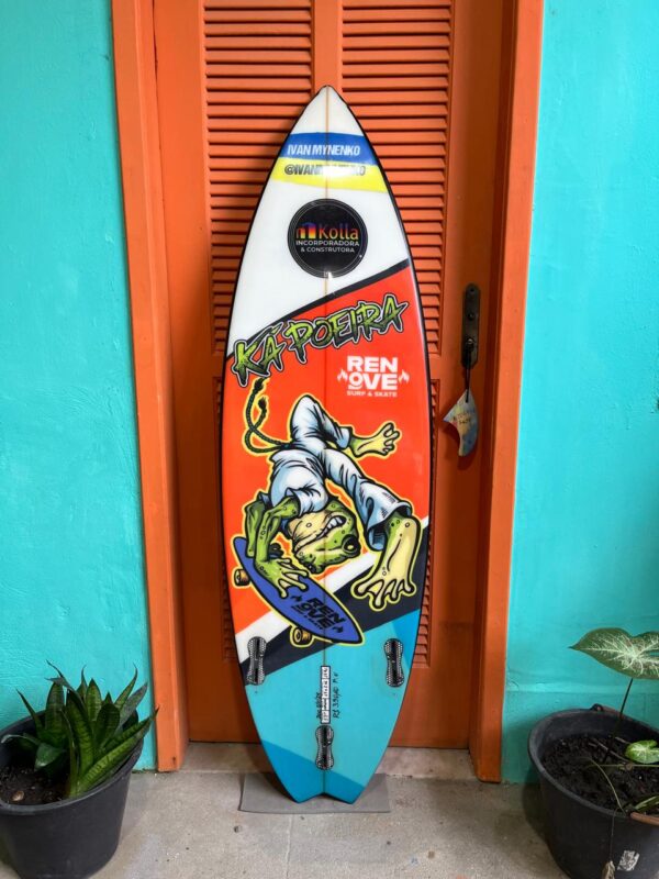 Prancha Surf 5'10" Renove Seminova com Deck