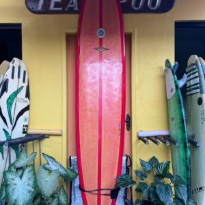 Prancha Surf Longboard 9'2" Doctor Surf Seminova com Capa, Leash Injetado e Chave de Quilhas