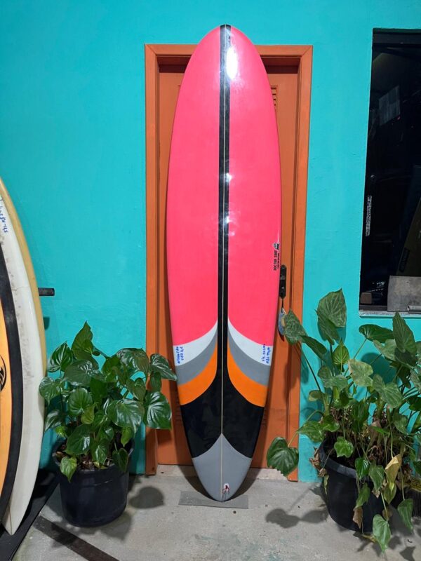 Prancha Surf Califórnia 7'4" Mini Long Seminova