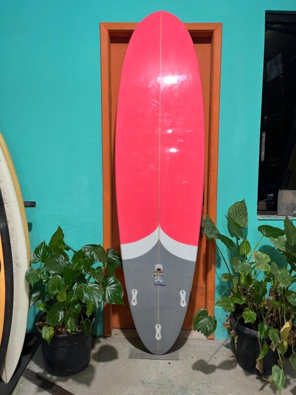 Prancha Surf Califórnia 7'4" Mini Long Seminova
