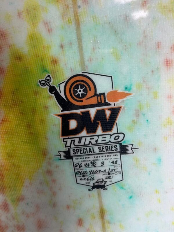 Prancha Surf DW-Turbo 6'6" Doctor Surf