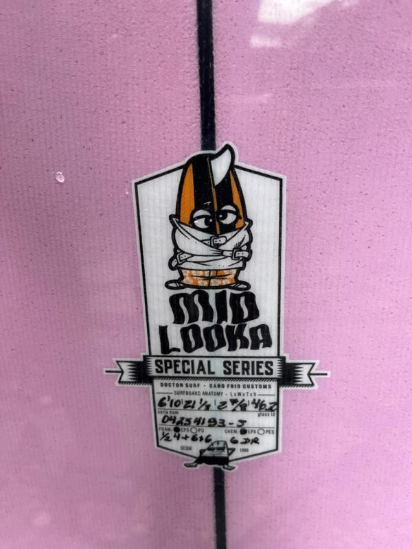 Prancha Surf Midlooka 6'10" Doctor Surf