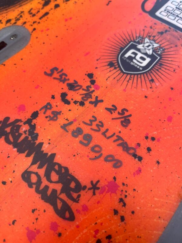 Prancha Surf Skeleton 5'5" com Deck