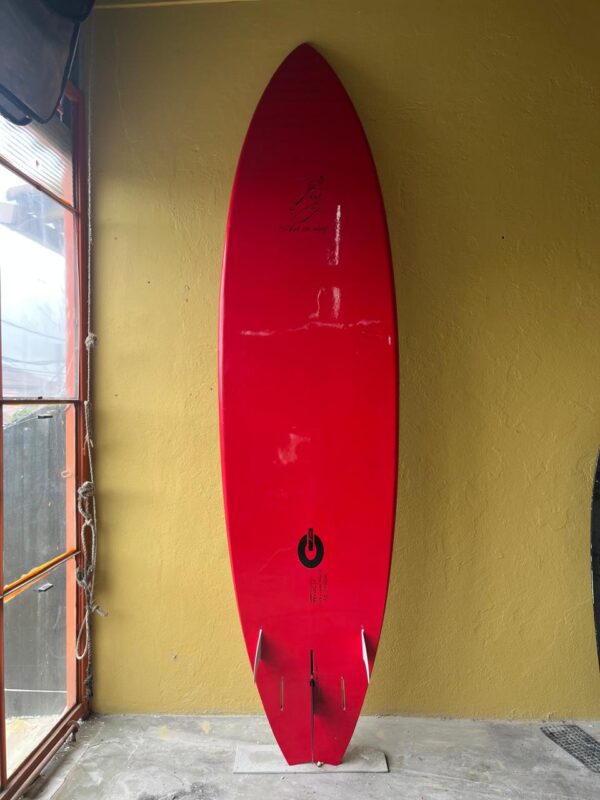 Prancha SUP 9'8" Art In Surf Seminovo Garrett McNamara com Quilhas e Capa