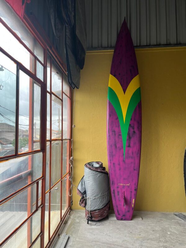 Prancha SUP 12'6" Matero Art In Surf Race com Válvula, Quilha e Capa