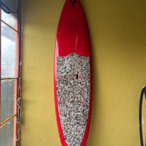 Prancha SUP 9'8" Art In Surf Seminovo Garrett McNamara com Quilhas e Capa