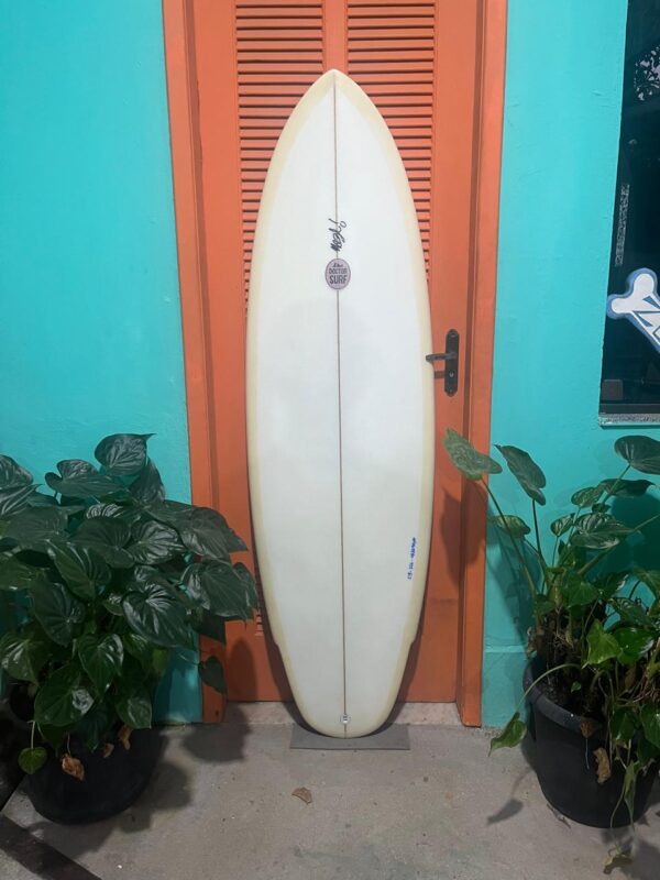 Prancha Surf Maze Fish 5'9" Seminova com Quilhas