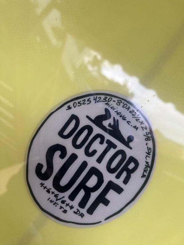 Prancha Surf 8' Mini Long Semi-clássico Doctor Surf
