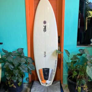 Prancha Surf TBC 6'3" Seminova com Deck e Quilhas Importadas