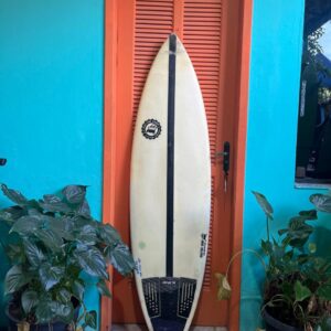 Prancha Surf 5'8" Felipe Toledo HT 2.5 Masterizada Seminova com Deck e Quilhas