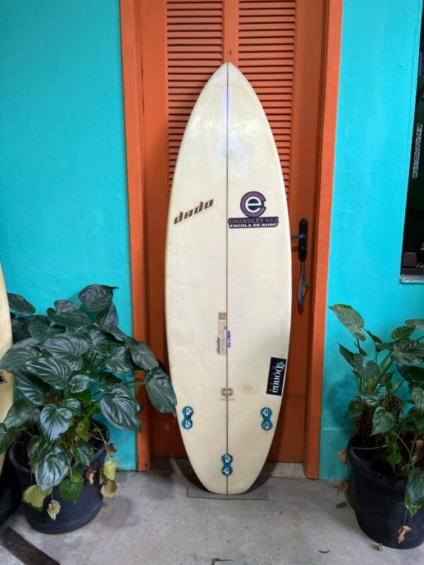 Prancha Surf Dado 5'8" Seminova com Deck