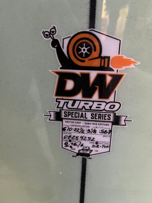 Prancha Surf DW-Turbo 6'10" Doctor Surf