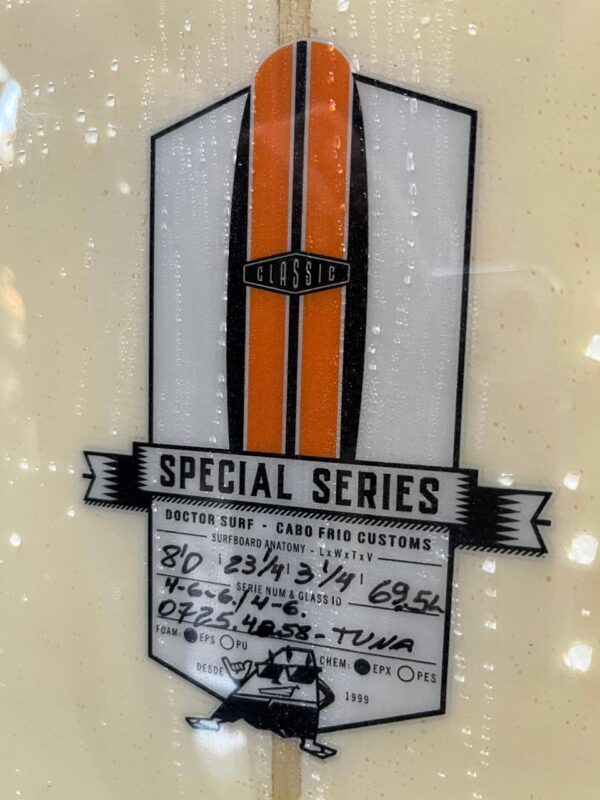 Prancha Surf Minilong 8'0" Doctor Surf