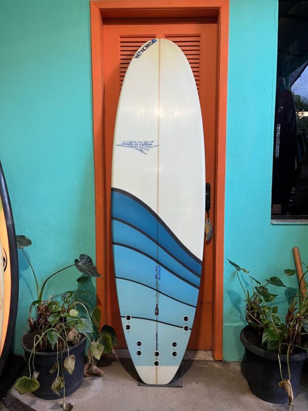 Prancha Surf 6'6" Hennek Seminova com Deck