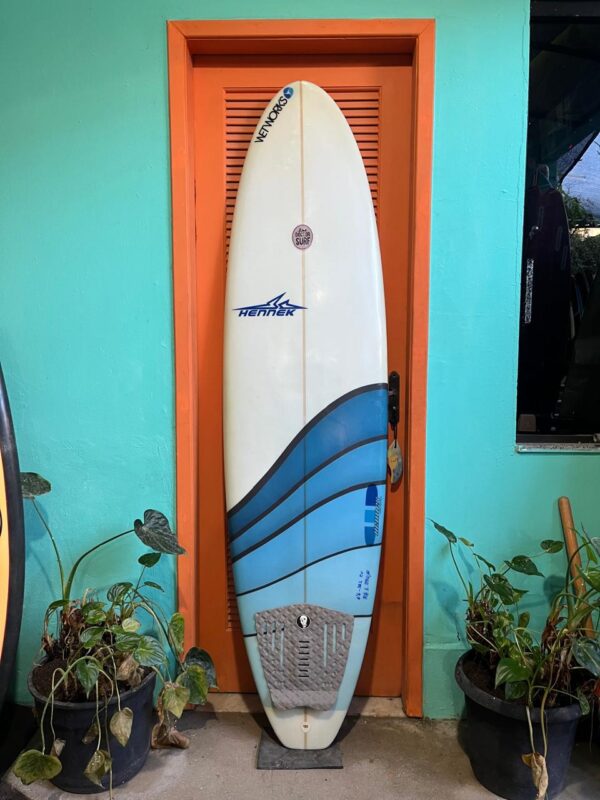 Prancha Surf 6'6" Hennek Seminova com Deck