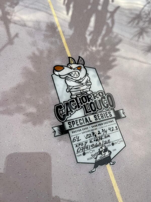 Prancha Surf 6'1" Cachorro Louco Doctor Surf