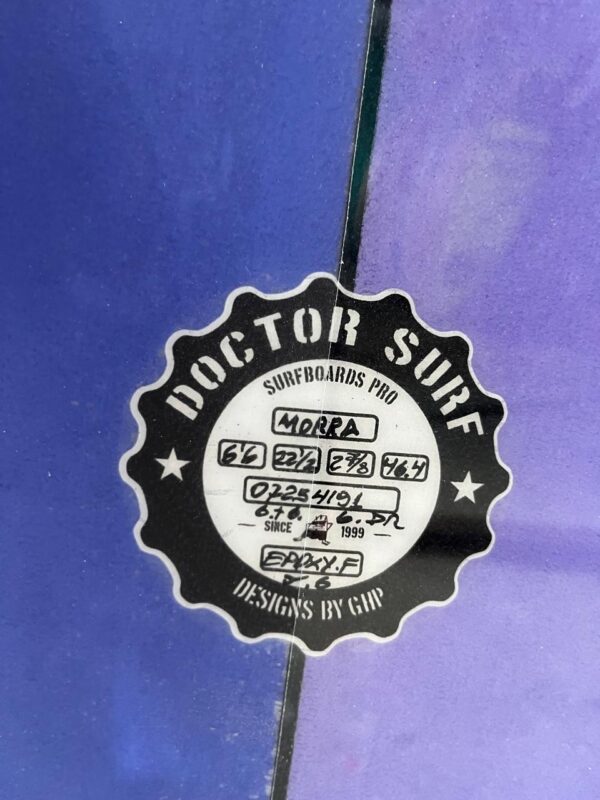 Prancha Surf 6'6" Morra Doctor Surf