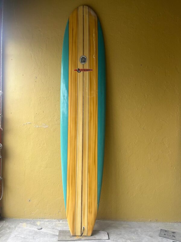Prancha Surf 9'4" Longboard Seminova com Quilha e Leash