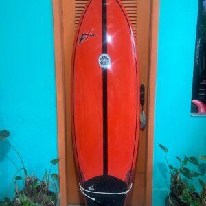 Prancha Surf 6'2" AC Seminova com Quilhas, Leash e Deck