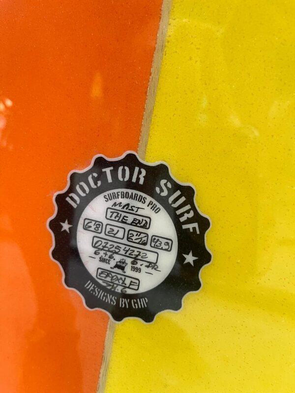 Prancha Surf 6'8" The End Masterizada Doctor Surf