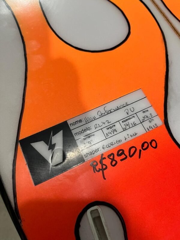 Prancha Surf Voltz 5'9" Seminova com Deck