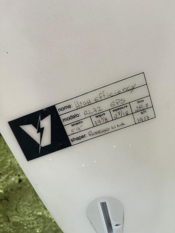 Prancha Surf Voltz 5'9" com Deck