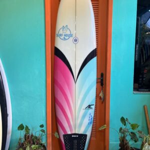 Prancha Surf 7'2" AC Funboard Seminova com Deck