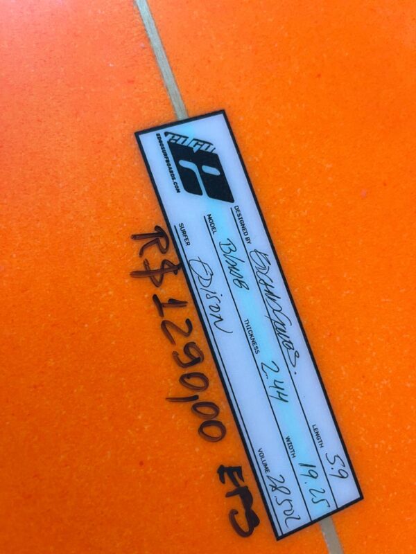 Prancha Surf 5'9" Ed Go Seminova com Deck