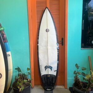 Prancha Surf 5'10" Lost Seminova com Deck e Quilhas