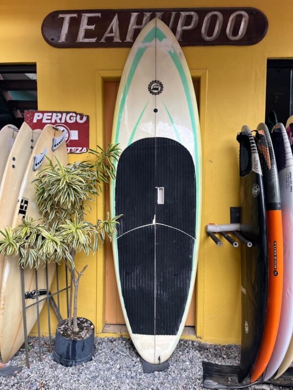 Prancha SUP 8'6" Doctor Surf Seminova com Quilhas e Deck