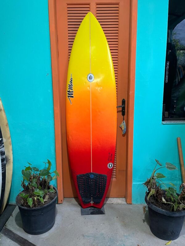 Prancha Surf 6'3" Murilo Meira Seminova com Deck