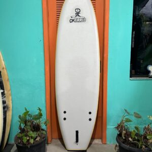Prancha Surf Softboard 6'6" Okilled Seminova com Quilhas