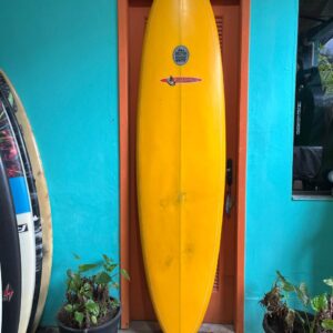 Prancha Surf Midlooka 7'6" Seminova com Quilhas