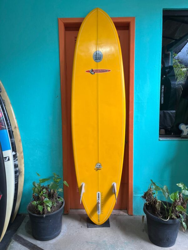 Prancha Surf Midlooka 7'6" Seminova com Quilhas
