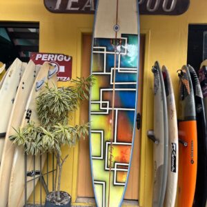 Prancha Surf Longboard UB 9'2" Seminova com Estabilizadores