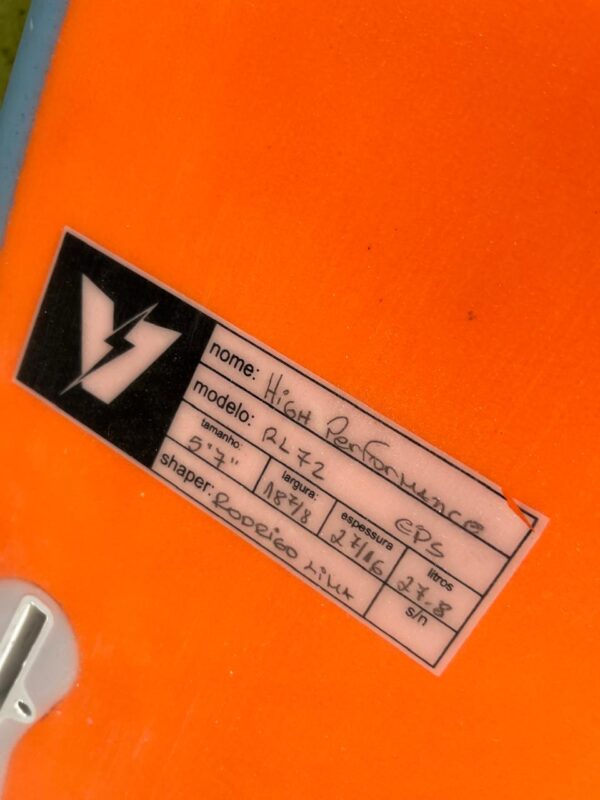 Prancha Surf Voltz 5'7" RL 72