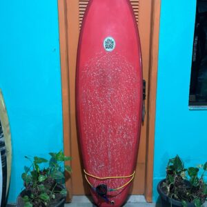 Prancha Surf 6'2" Doctor Surf Seminova com Quilhas e Leash