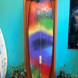 Prancha Surf UB 7'4" Funboard Seminova com Deck e Quilha