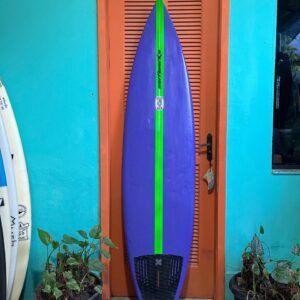Prancha Surf Surfworks 6'6" Seminova com Deck e Quilhas