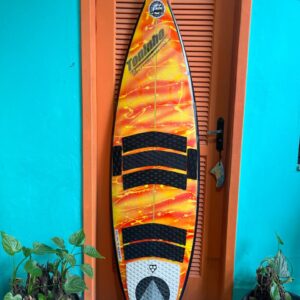 Prancha Surf Toninho 5'10" Seminova com Deck
