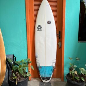 Prancha Surf Barrel 5'10" Seminova com Deck