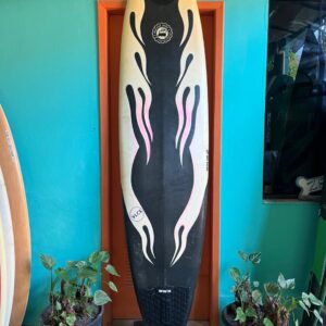 Prancha Surf 8'0" Mini-long Califórnia Seminova com Deck e Quilhas